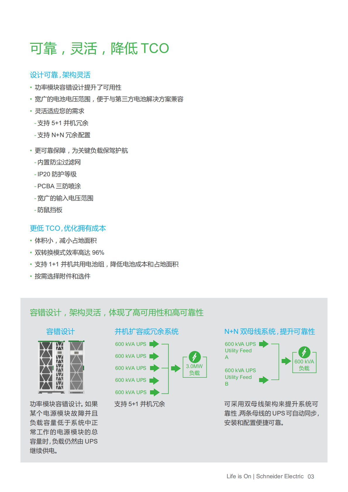 施耐德电气Galaxy系列UPS 3L 产品宣传页_02.png